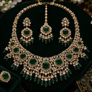 Emerald Heritage Bridal Set