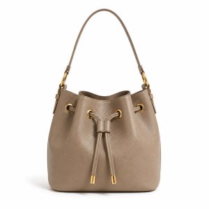 Verona Taupe Bucket Bag