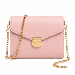 Blush Envelope Chain Crossbody
