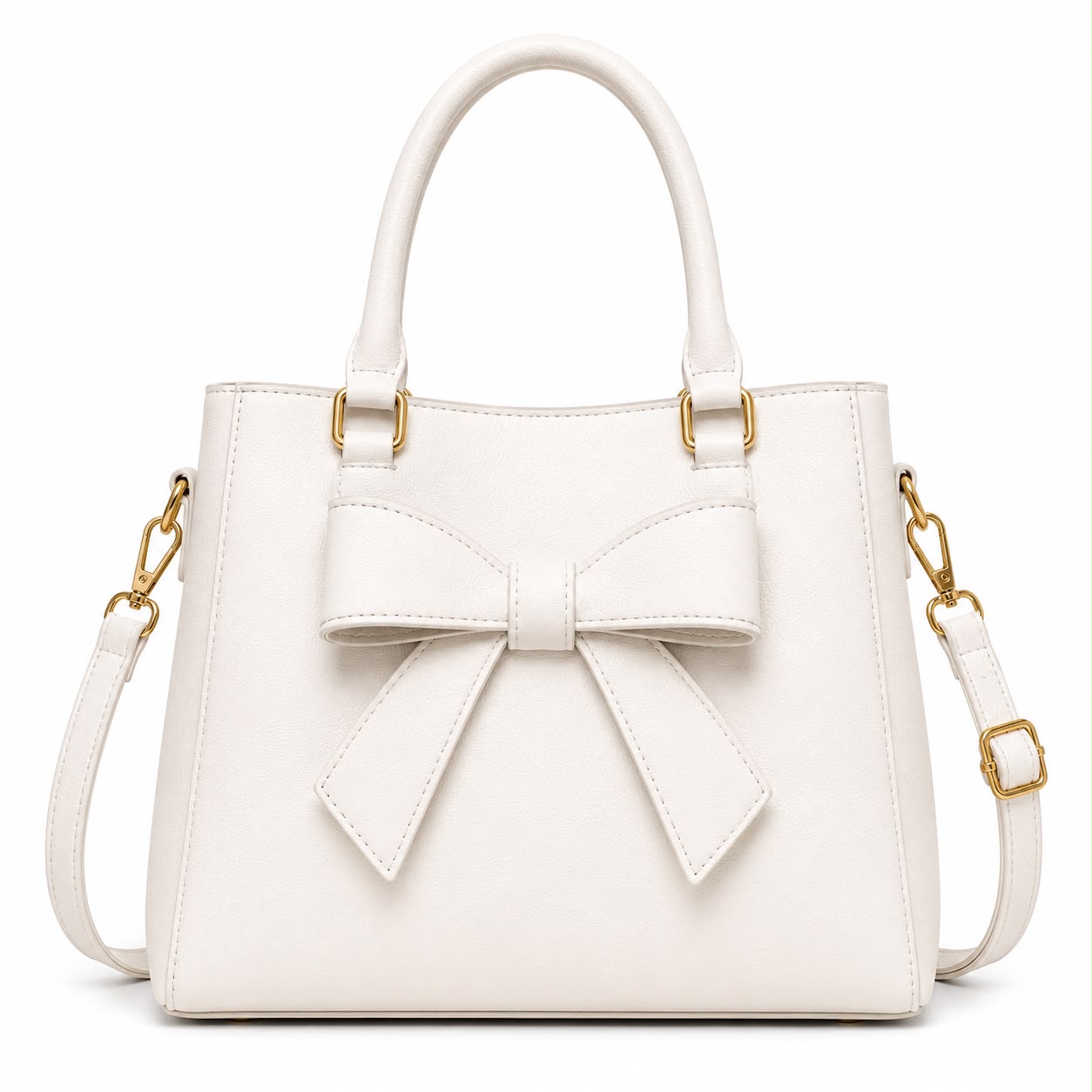 Paris Bow Top-Handle Bag