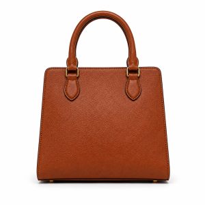 Milano Cognac Minimal Satchel