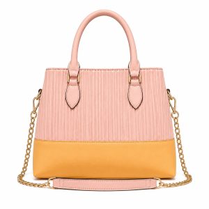 Blush Riviera Chain Satchel