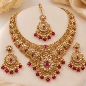 Maharani Ruby Celebration Set