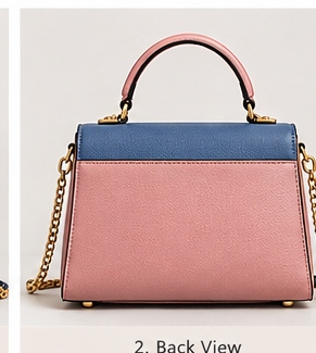 Blush Blue Two-Piece Handbag Set - Image 3