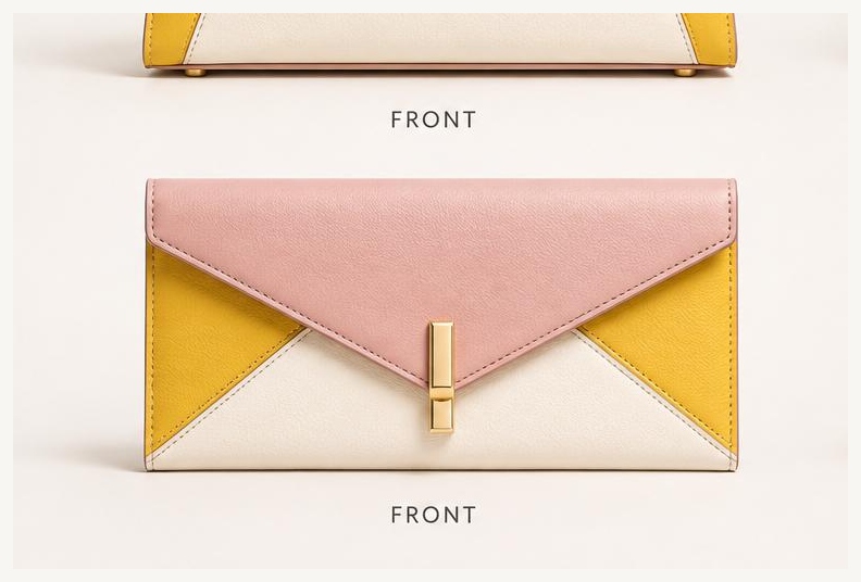 Sunlit Blush Two-Piece Handbag Set - Image 4