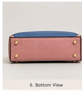 Blush Blue Two-Piece Handbag Set - Image 7