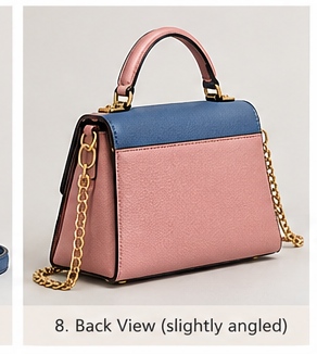 Blush Blue Two-Piece Handbag Set - Image 9