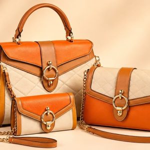 Aurora Luxe 3-Piece Handbag Set